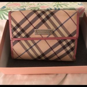 Burberry London Blue Label Limited Edition Wallet